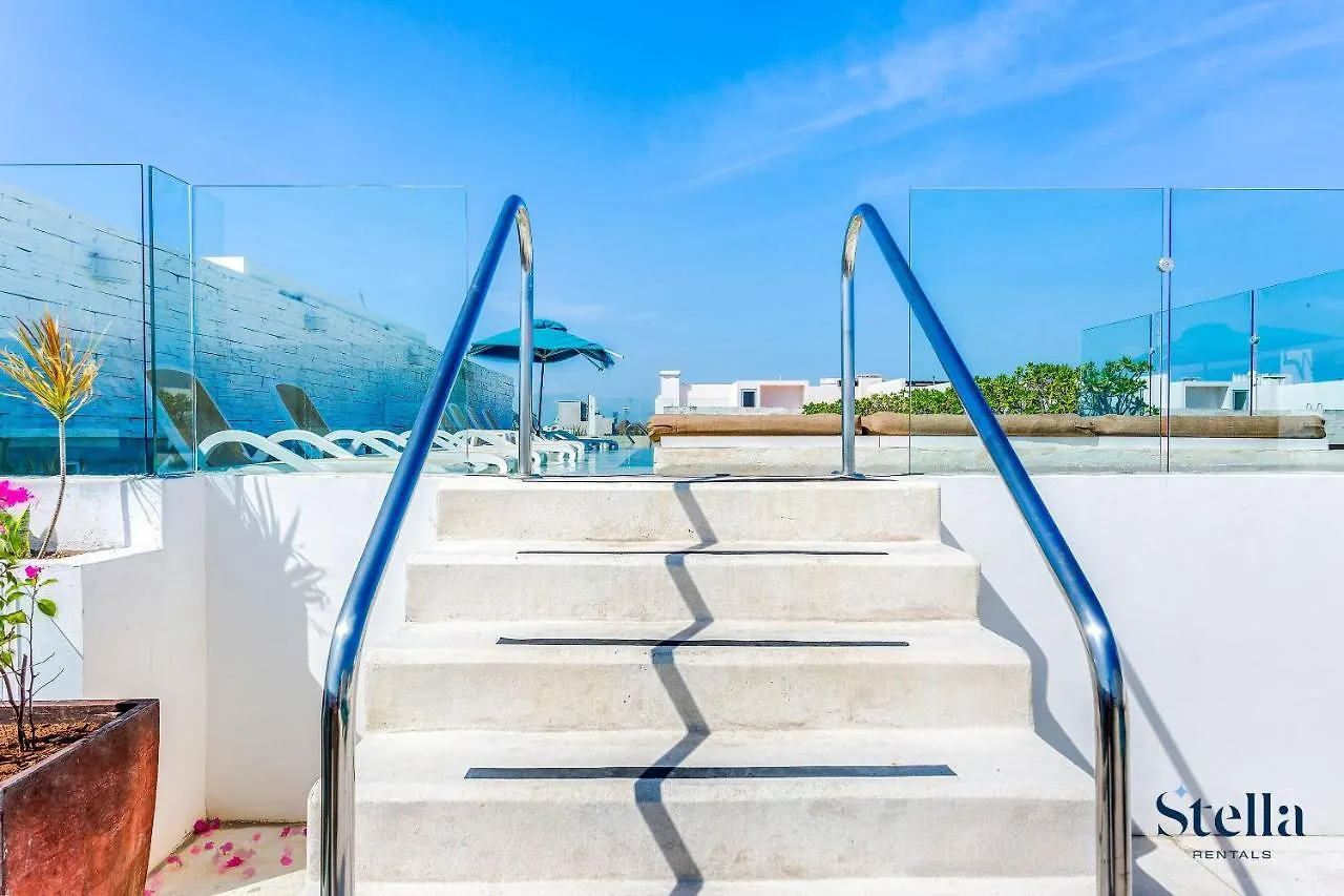 A-Nah Apartments, Rooftop Pool, Walking Distance To 5Th Avenue 신데 델 카르멘 0*,